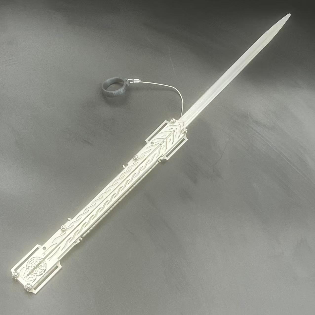 Cosplay Prop Dagger - Épée à manche élastique en acier