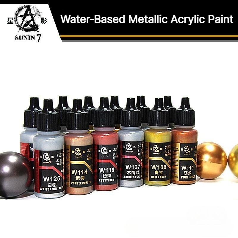 Metallic Spray Paint - Peinture acrylique à base d'eau écologique