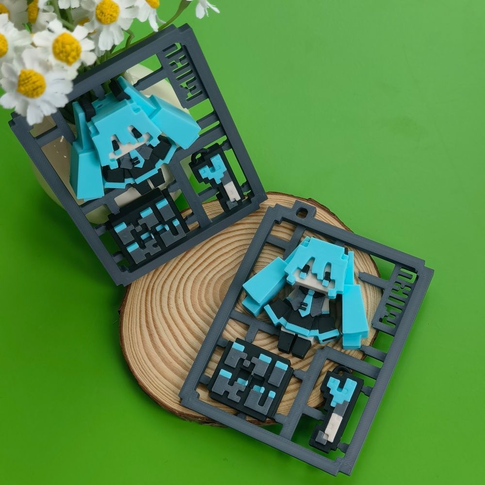 Modèle semi-assemblé de Hatsun - Cosplay Prop 3D Print avis et prix
