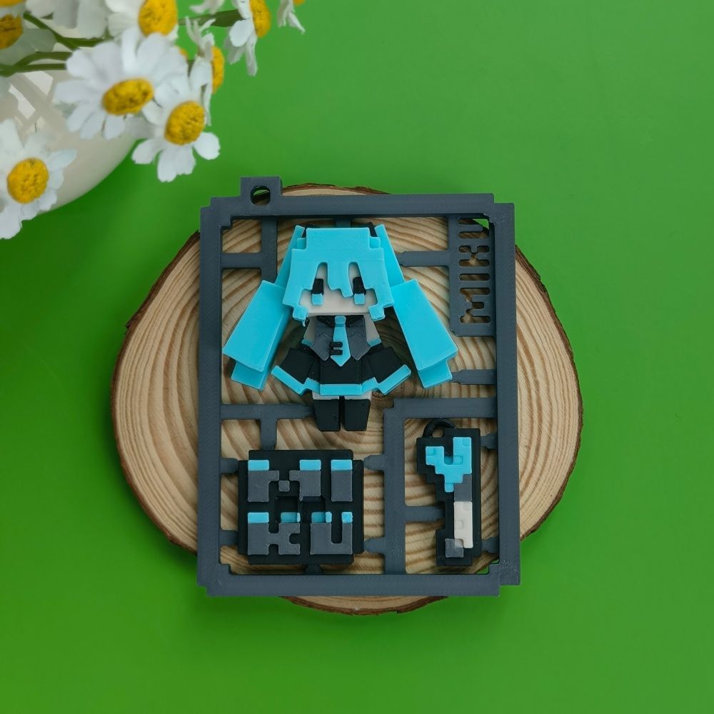 Modèle semi-assemblé de Hatsun - Cosplay Prop 3D Print avis et prix