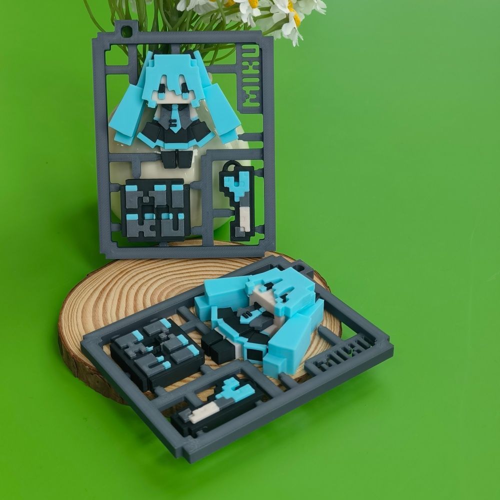 Modèle semi-assemblé de Hatsun - Cosplay Prop 3D Print avis et prix