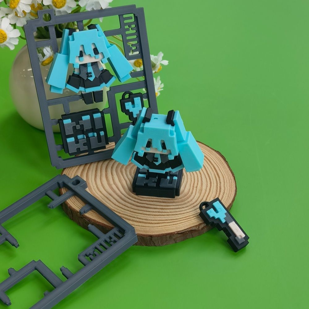 Modèle semi-assemblé de Hatsun - Cosplay Prop 3D Print avis et prix